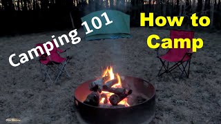 Camping 101 for Beginners  Useful Knowledge [upl. by Philipps15]