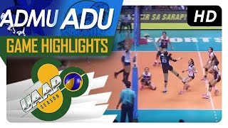 UAAP 80 WV ADMU vs AdU  Game Highlights  March 25 2018 [upl. by Truitt609]