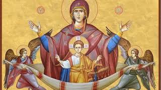 Agni Parthene the most beautiful hymn of our Panagia Fr George Kazoulis [upl. by Aun671]