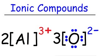 How To Draw The Lewis Structures of Ionic Compounds [upl. by Gerald199]