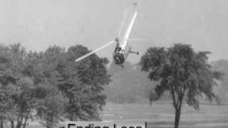 Sikorsky S52 First Helicopter Loop  1949 [upl. by Alber]