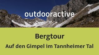 Bergtour im Tannheimer Tal Auf den Gimpel [upl. by Brodeur663]