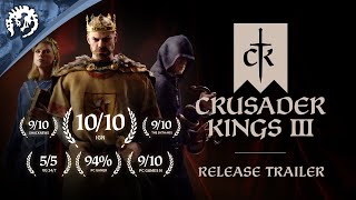 Crusader Kings III  Release Trailer [upl. by Edwyna]