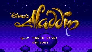 Full GamePlay Aladdin Difficult Mode Sega MegadriveGenesis [upl. by Repmek]