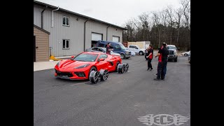 C8 Corvette Vossen Wheel Comparison [upl. by Templia]