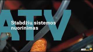 StabdzĢiuĢØ sistemos nuorinimas MotoriderTV EP10 [upl. by Gilligan]