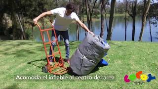 Cómo Instalar un Juego Inflable [upl. by Arbua]