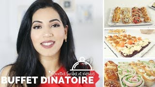 Recettes dapéritifs amp Buffet dînatoire Facile et rapide [upl. by Aviv]