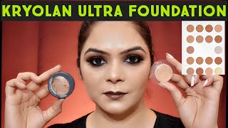 KRYOLAN ULTRA FOUNDATION REVIEW [upl. by Tandi932]