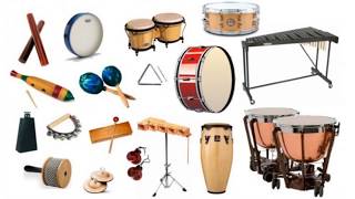 7 MUSICA instrumentos de percusion video [upl. by Senaj984]