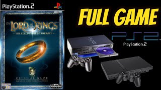 The Lord of the Rings The Fellowship Of the Ring PS2 Longplay Walkthrough Playthrough Full Game [upl. by Selinski247]