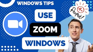 How to Use Zoom on Windows  Beginners Guide [upl. by Charline]