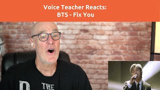 Voice Teacher Reacts and Analyzes BTS  Fix You [upl. by Lark119]