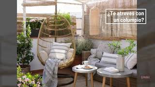 Ideas para decorar una terraza [upl. by Cahra753]