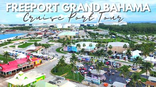 Freeport Grand Bahama Cruise Port Tour amp Review [upl. by Zasuwa]