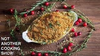 CREAMED SPINACH GRATIN [upl. by Sunny]