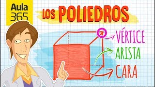 ¿Qué son los poliedros  Videos Educativos Aula365 [upl. by Fuchs]