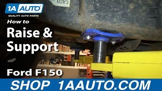 How to Raise and Support Ford F150 [upl. by Kirenoj36]