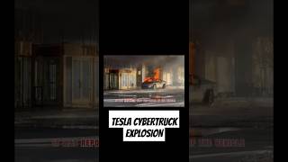 TESLA CYBERTRUCK EXPLODED [upl. by Wulfe]