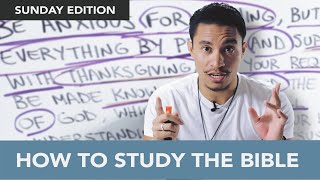 How to Study Your Bible [upl. by Anilesor]