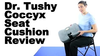 Dr Tushy Gold Orthopedic Coccyx Cushion Review  Ask Doctor Jo [upl. by Schargel]