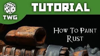 How To Paint Rust Warhammer Tutorial [upl. by Millan]