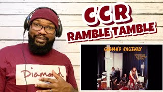 Creedence Clearwater Revival  Ramble Tamble  REACTION [upl. by Eener570]