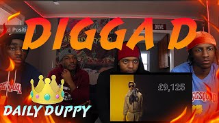 AMERICANS REACT Digga D  Daily Duppy  GRM Daily [upl. by Xena5]