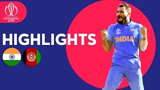 Afghanistan SO Close To Upset  India v Afghanistan  Match Highlights  ICC Cricket World Cup 2019 [upl. by Htehpaj]