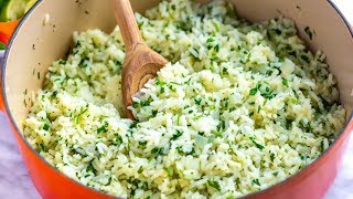 Perfect Cilantro Lime Rice Recipe [upl. by Trust]