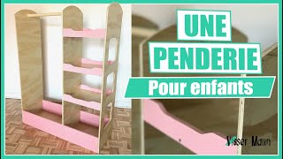 COMMENT FAIRE UNE PENDERIE DRESSING POUR ENFANTS [upl. by Alaet]