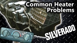 Silverado 9907 Common Heater HVAC Problems Low Heat [upl. by Yllac886]