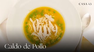 Caldo de Pollo  Fácil económico y delicioso [upl. by Meerek]