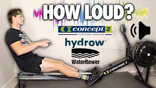 How LOUD Are Rowing Machines SOUND TESTS amp ANALYSIS [upl. by Karen]