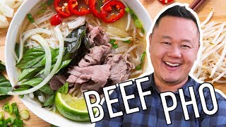 How to Make Quick Beef Pho with Jet Tila  Ready Jet Cook With Jet Tila  Food Network [upl. by Yroj793]