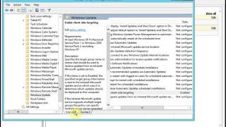 WSUS Group Policy Configuration [upl. by Anasiul]