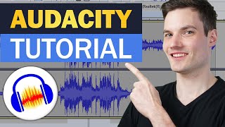 🔊 How to use Audacity to Record amp Edit Audio  Beginners Tutorial [upl. by Anelim407]