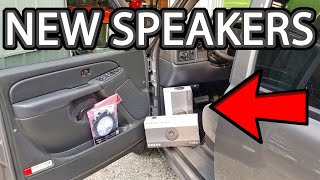 New Speakers for the Chevy Silverado NBS [upl. by Atiram314]