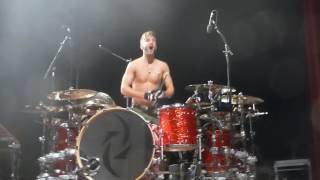 Halestorm  Arejay Hale Drum Solo Live  5172016  Adler Theatre  FRONT ROW [upl. by Yhtnomit]