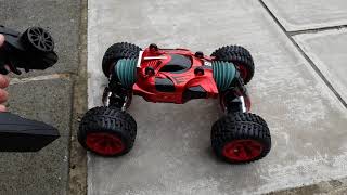 RC Stunt Car Review amp Demo  Transformer Rock Climber  Just for Fun [upl. by Ecreip233]