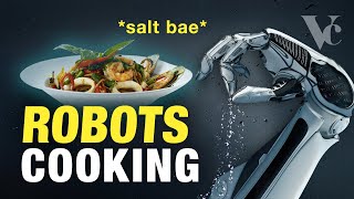 Robots Cooking The Restaurant of the Future [upl. by Asserak484]