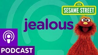 Sesame Street Jealous Word on the Street Podcast [upl. by Llednek]