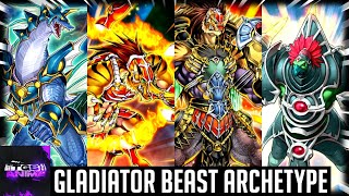 YuGiOh  Gladiator Beast Archetype [upl. by Iggem784]