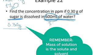 How to calculate concentration in PPM [upl. by Faustus249]