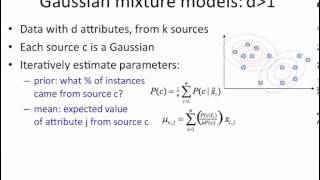 Mixture Models 4 multivariate Gaussians [upl. by Enneillij827]