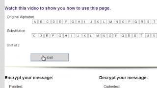 How to use the Vigenere Cipher [upl. by Nadroj]