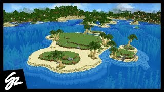 BUILDING A CUSTOM ISLAND  Minecraft 5 [upl. by Okiek]