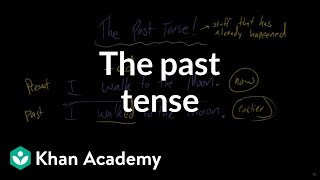 The past tense  The parts of speech  Grammar  Khan Academy [upl. by Ahcsropal257]