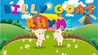 Billy Goat Nursery Rhyme for Kids [upl. by Wagshul]