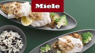 Fisch im Dampfgarer  Gerätepräsentation  Miele [upl. by Lener]